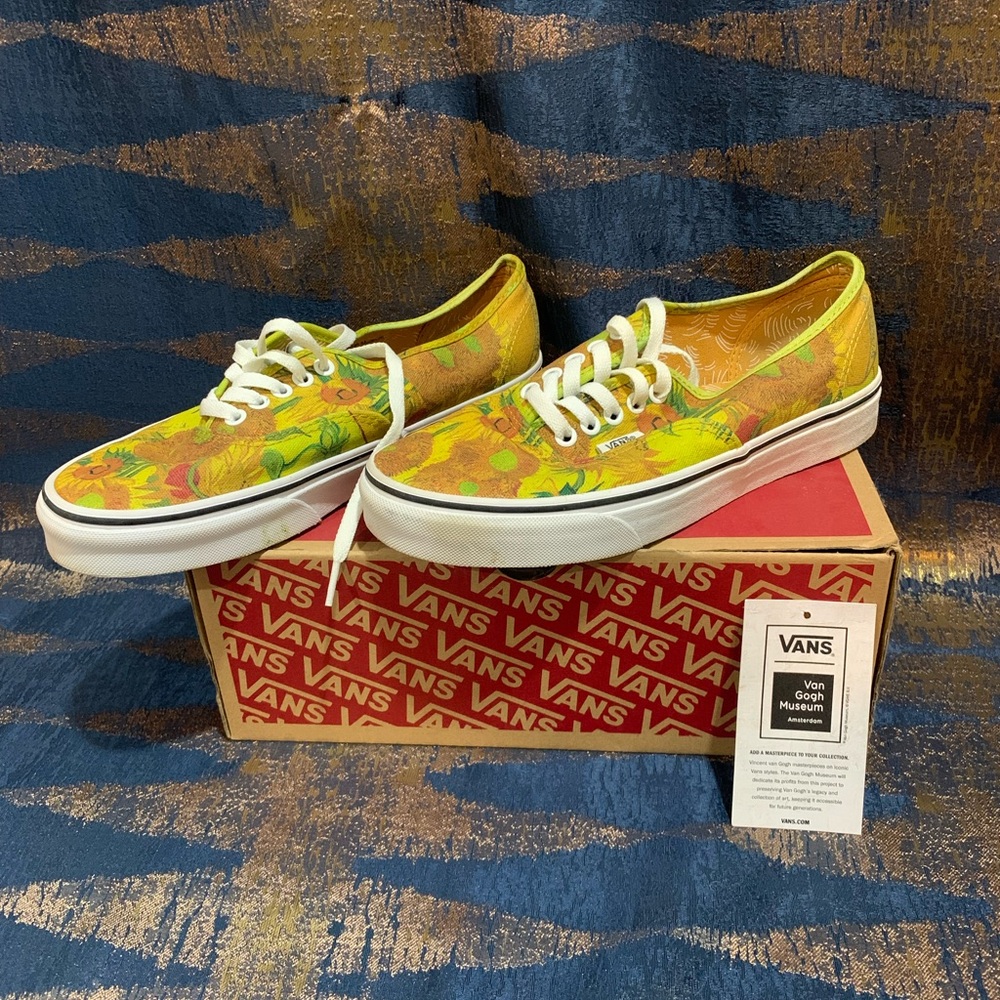 Vans Limited Van Gogh Sunflower Shoes